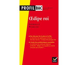 Profil - Sophocle/Pasolini, Oedipe roi: analyse comparée des deux oeuvres
