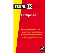 Profil - Sophocle/Pasolini, Oedipe roi Analyse comparée des deux oeuvres - Sophocle - Hatier - Poche - Scolaire / Universitaire