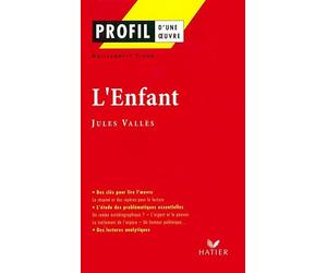 Profil - Vallès (Jules) : L'Enfant: analyse littéraire de l'oeuvre