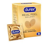 Durex Préservatif Real Feel sans latex 24 pcs – Fleshlube glacé 100 ml