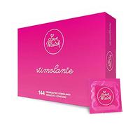 Préservatifs préservatifs prophylactiques stimulants lubrifiés en latex 144 p...