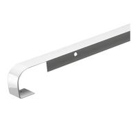 Profilé aluminium bord à bord 2/4R 38mm R6/8mm x 670mm - NORDLINGER - 680016