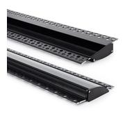 Profilé Aluminium Encastré dans Plâtre/Placo 2 m pour Rubans LED jusqu'à 12