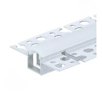 Profilé Aluminium Flexible 2M Cache Opaque Blanc - SILAMP