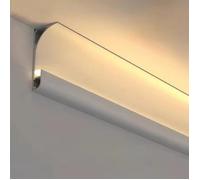 Profilé Aluminium Modulable Plinthe ou Corniche 2M Alu - SILAMP