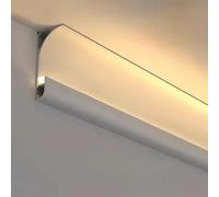 Profilé Aluminium Modulable Plinthe ou Corniche 2M Alu - SILAMP