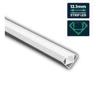 Profilé Angulaire Pour Ruban LED Jusqu’à Alluminio Blanc V-TAC VT-8114W