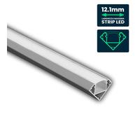 Profilé Angulaire Strip LED 12,1mm 2000mm Plafond Argent V-TAC VT-8114