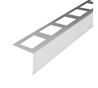Profilé balcon acier inoxydable V2A en form de l (H= 55 mm, L= 300 cm)