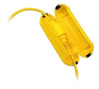 BOITIER ETANCHE JAUNE POUR FICHE ELECT