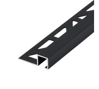 Profilé carré DURAL Aluminium noir mat (H= 7 mm, L= 300 cm)