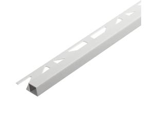 Profilé carré DURAL PVC blanc (H= 11 mm, L= 250 cm)