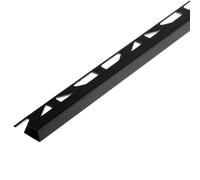 Profilé carré DURAL PVC noir (H= 11 mm, L= 250 cm)