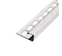 Profilé carré en acier inoxydable V2A poli (9 mm, 300 cm)