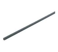 Profilé carré Pvc plein 5x5x500 mm gris