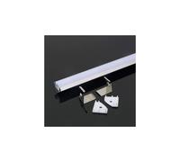 Profilé d'angle alu blanc pour bande LED12mm 2000x19x19mm 3364