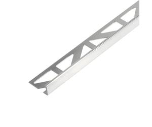 Profilé d'angle DURAL en aluminium argenté mat (10 mm, 250 cm)