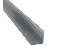 Profilé d'angle en aluminium | AlMgSi0,5 | EN AW-6060 | brut/non traité | 25 x 25 x 2 mm | Longueur : 1.000 ± 5 mm