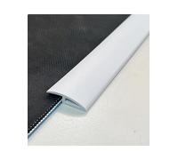 Profilé de bord de sol en PVC auto-adhésif, bande de transition for moquette résistante à l'usure, seuil découpable for portes/sols irréguliers(4x600cm,Type A)