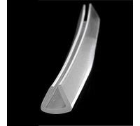 Profilé de bordure en caoutchouc de 1/3 mètre en forme de U - Protection de bord auto-adhésive for portes, fenêtres et plus encore(15x10mmx1meters)