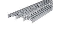 Profilé de drainage et de ventilation BioMaderas en aluminium anodisé 120 cm de longueur, 150 mm de large, 19 mm d'épaisseur