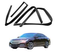 Profilé de Fenêtre et Joint de Guide pour Accord 2014-2018 OE: 72275/72235/72775/72735-T2J-H01, Scellement et Guide de Vitre de Voiture Caoutchouc Souple, Full Set of Four Pieces