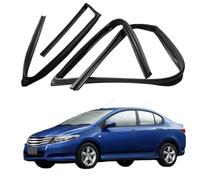Profilé de Fenêtre et Joint de Guide pour City 2009-2014 OE: 72275/72235/72775/72735-TM4-H01, Scellement et Guide de Vitre de Voiture Caoutchouc Souple, Full Set of Four Pieces