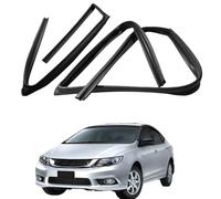 Profilé de Fenêtre et Joint de Guide pour Civic 2012-2015 OE: 72275/72235/72775/72735-TS6-H01, Scellement et Guide de Vitre de Voiture Caoutchouc Souple, Full Set of Four Pieces