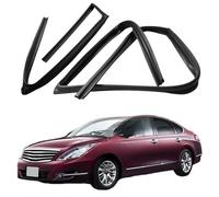 Profilé de Fenêtre et Joint de Guide pour Nissan Altima 2008-2012 OE: 80331/80330/82331/82330-JN00A, Scellement et Guide de Vitre de Voiture Caoutchouc Souple, Full Set of Four Pieces