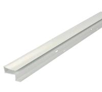 Profilé de finition Belriv 4m NICOLL grand recouvrement - Blanc - PFGR4B