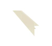 Profilé de finition clipsable pour terrasse sur plots - JOUPLAST - Beige - 70 mm