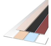 Profilé de Finition pour carrelage, Barre de seuil de Sol en Aluminium de 90 cm, profilé de séparation Plat, Compatible avec Les sols stratifiés, en Bois et en Vinyle de Luxe (LVT)