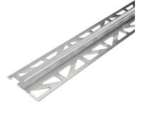 Profilé de joint de dilatation Dural en acier inoxydable V2A (H= 11 mm, L= 250 cm)