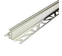 Profilé de joint de dilatation Dural en acier inoxydable V2A (H= 25 mm, L= 250 cm)