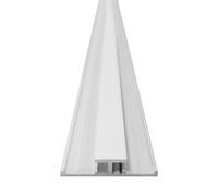Profilé de liaison 255 cm pour panneau VIPANEL 3 mm - Blanc