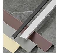 Profilé De Marche Antidérapant, Profil Bord D'escalier, Nez En Aluminium, Rainuré Robuste, Facile À Installer, For Marches Et Bords Piscine(Gold,90cm L 50mm*30mm)