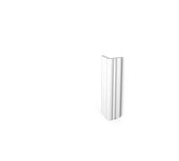 Profilé de Protection Multifonction WE2 WALLSTYL - Cornière d'Angle et Moulure 36x36x2000mm - Polystyrène Haute Densité (HDPS) - NOËL & MARQUET - Blanc Haute Résistance - 2 Mètres