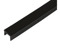 Profilé de recouvrement - 11,5 x 7,5 x 2 m - En plastique PP - Noir - Utilisation : 10 - Dimensions de la grille : 40/45 mm - Type B