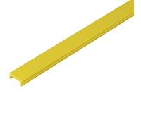 Profilé de recouvrement, 8,8 x 3,9 x 2 m, en plastique polypropylène, jaune RAL 1018, type B, utilisable - Dimensions de la grille : 30 mm