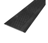 Profilé de recouvrement des joints de dilatation en acier inoxydable avec revêtement en caoutchouc (L= 200cm, l= 250mm)