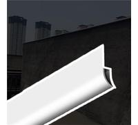 Profilé De Rive De Toit En Aluminium De 20, 30, 40 Et 550 Mm De Largeur, Pour Avant-toit Et Façade, Guide D'eau En Forme De Bec D'aigle(A,L W 60cm x 30mm)