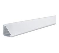 Profilé de strip LED Delta Paulmann IP20 Alu, Satiné L.1 m x P.2 cm x H.2 cm