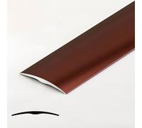 Profilé de Transition de Sol 90×3,8 cm, profilé de seuil Plat, Bordure de seuil de Porte, Bandes de recouvrement de Sol, imperméable, Auto-adhésif (Or Rose, 90 cm/35,4 po)