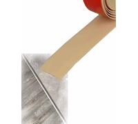 Profilé de transition de sol auto-adhésif en PVC de 100 cm de long - Bordure flexible for vinyle, stratifié et moquette, masque les irrégularités(Yellow,Width 4cm)