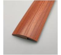 Profilé de Transition de sol stratifié, Bande de séparation de sol en PVC, vinyle, Etanche, pour Portes, Bagages Robots, flûte de Bordure de Porte d'entrée(Orange,3cm/0.09Ft x 1m/3.28Ft)