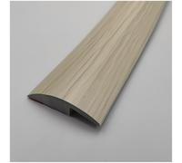 Profilé de Transition de sol stratifié, Bande de séparation de sol en PVC, vinyle, Etanche, pour Portes, Bagages Robots, flûte de Bordure de Porte d'entrée(Gray,3.5cm/0.1Ft x 1m/3.28Ft)