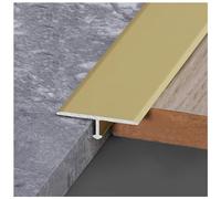 Profilé de transition en aluminium (profilé en T) pour carrelage de sol, profil de transition pour les transitions de tapis et de carrelage, profils de porte et de seuil pour relier les joints de sol