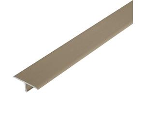 Profilé de transition en T Aluminium titane mat Profilé en T (L= 25 mm, L= 250 cm)