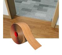 Profilé de transition épais, autocollant, pour relier les espaces du sol, seuil de tapis, carrelage (marron poire, 1 m)