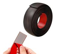 Profilé De Transition Épais, Bande De Seuil Autocollant, Bandes De Garniture De Porte De Tapis Largeur 4cm 5cm 7.6cm Barre De Transition Seuil Pour Espaces Du Sol(Noir,4x1000cm)